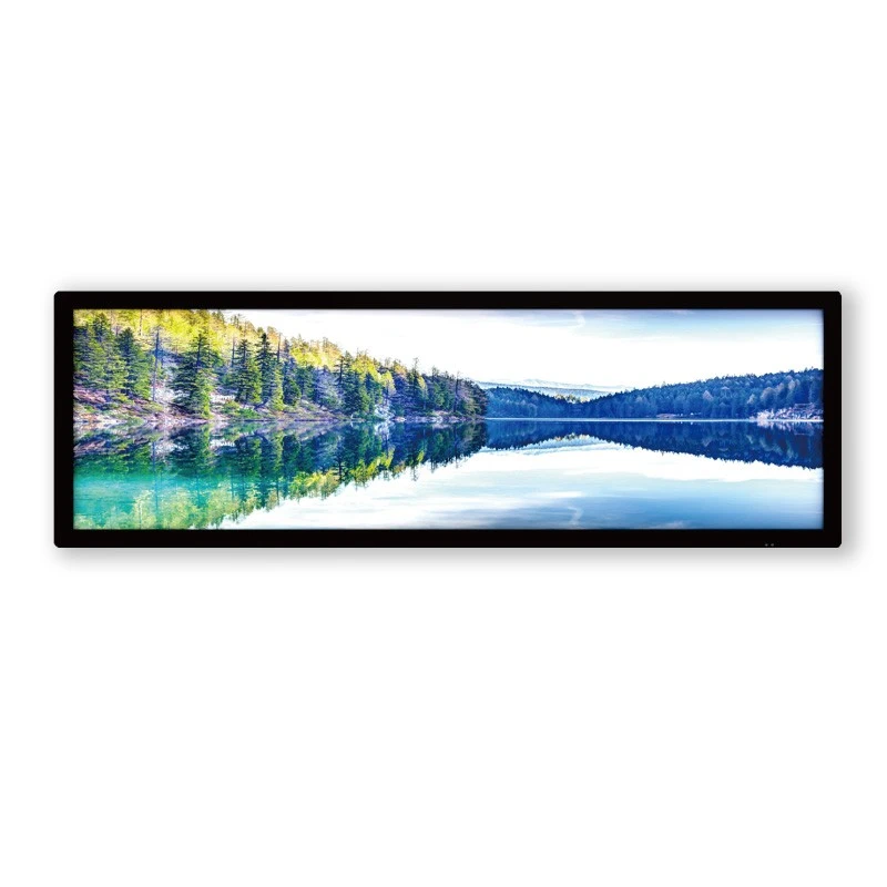 Señalización digital con pantalla de barra de 28 pulgadas