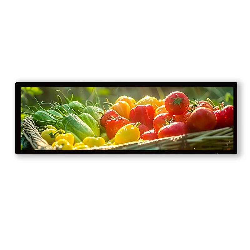 28 .6 Pantalla de barra LCD de pulgadas Fabricante de pantalla de doble cara