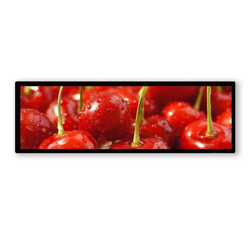 Fabricante de pantalla de doble cara con pantalla de barra LCD de 28 pulgadas