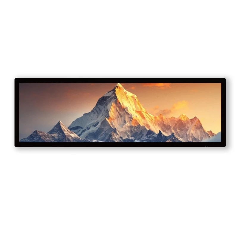Señalización digital con pantalla de barra de 35,5 pulgadas