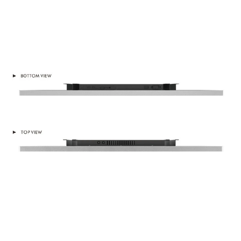 36.8 Inch LCD Bar Display Double Face Screen Manufacturer factory
