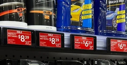 ¿Qué tiendas de comestibles tienen etiquetas de precios digitales?