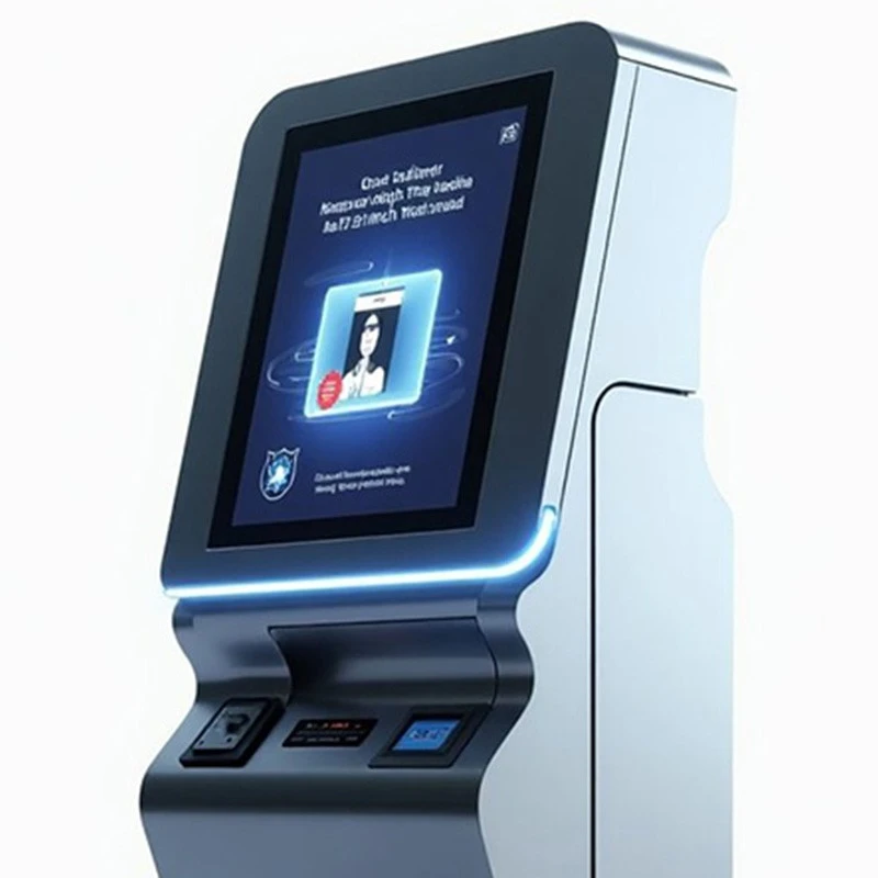 Self-service Ticketing Interactive Kiosk Display factory
