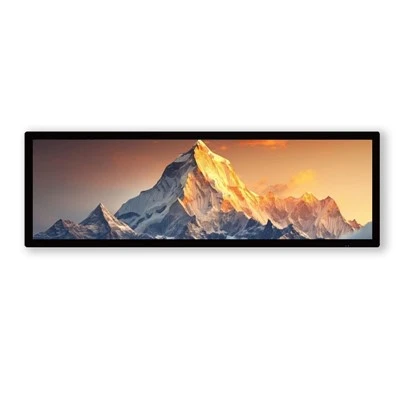 Señalización digital con pantalla de barra de 35,5 pulgadas