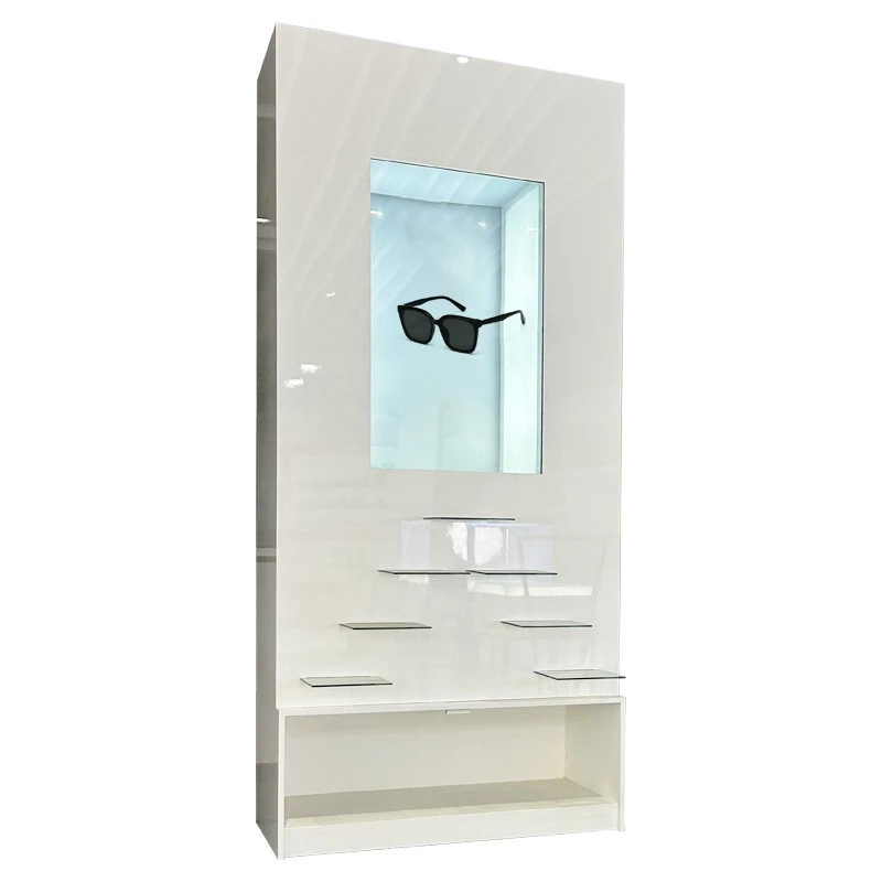 Pantalla de madera transparente de 42 x 23 pulgadas con pantalla transparente